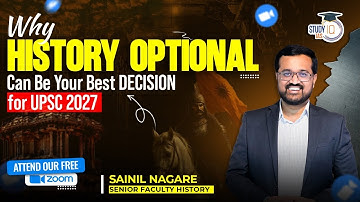 Why Toppers Keep Choosing History Optional for UPSC | Sainil Nagare | UPSC 2027