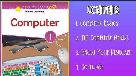 AFAQ Sun Series New Class 1st Computer