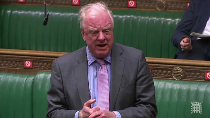 Sir Edward Leigh MP questions NI minister on givin...