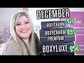 UNBOXING ALL 3 DECEMBER BOXYCHARM BOXES 2020