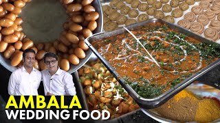 Ambala Haryana Wedding Food | Ambala Ki Shadi Ka Khana | Food in Haryanvi Shadi | Wedding Food Veg