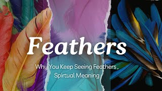 Feather Spiritual Symbolism & Their Colors | Why You Keep Seeing Feathers