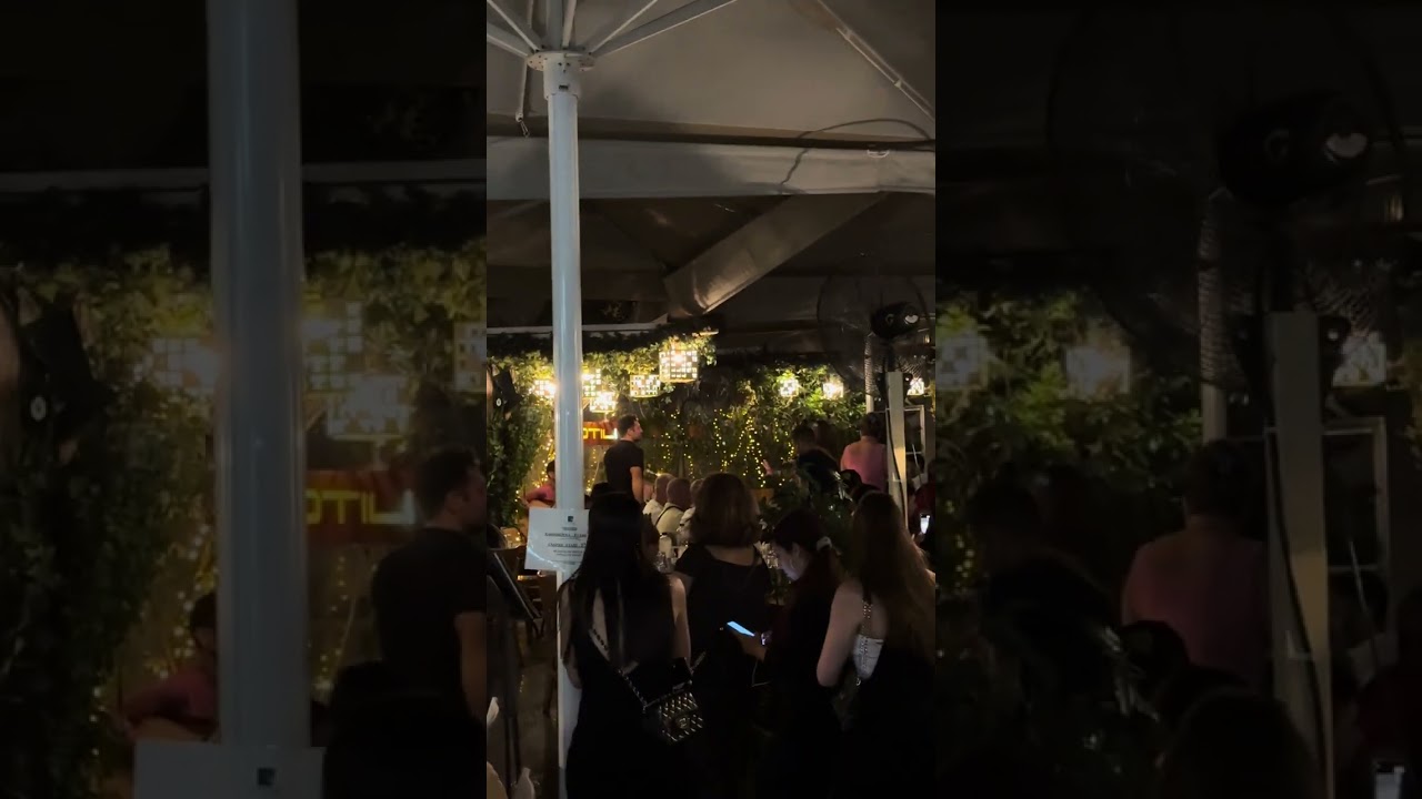 Greek live music dancing @ restaurant in Monastiraki area - Athens, Greece