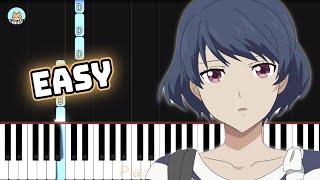 [full] Domestic Girlfriend OP  'Kawaki wo Ameku'  EASY Piano Tutorial & Sheet Music