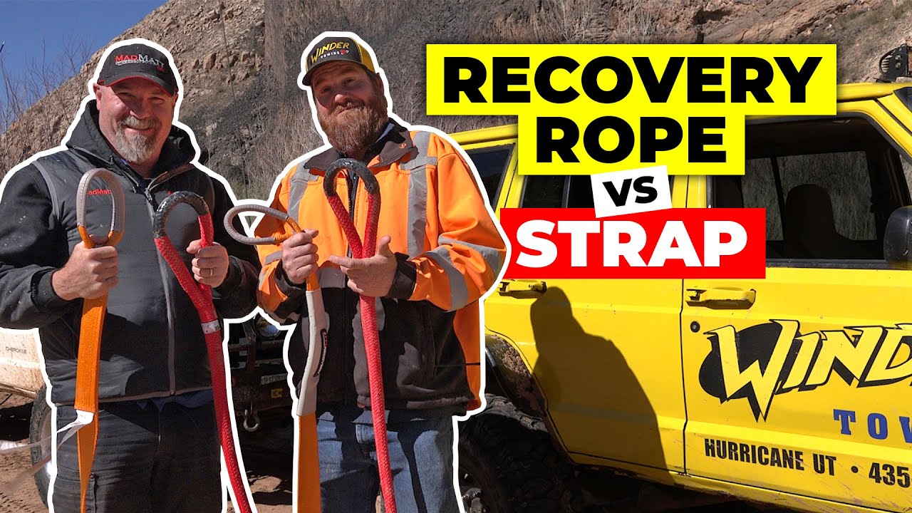 Recovery Rope vs Strap - Matt's Off Road Recovery and MadMatt's experiences