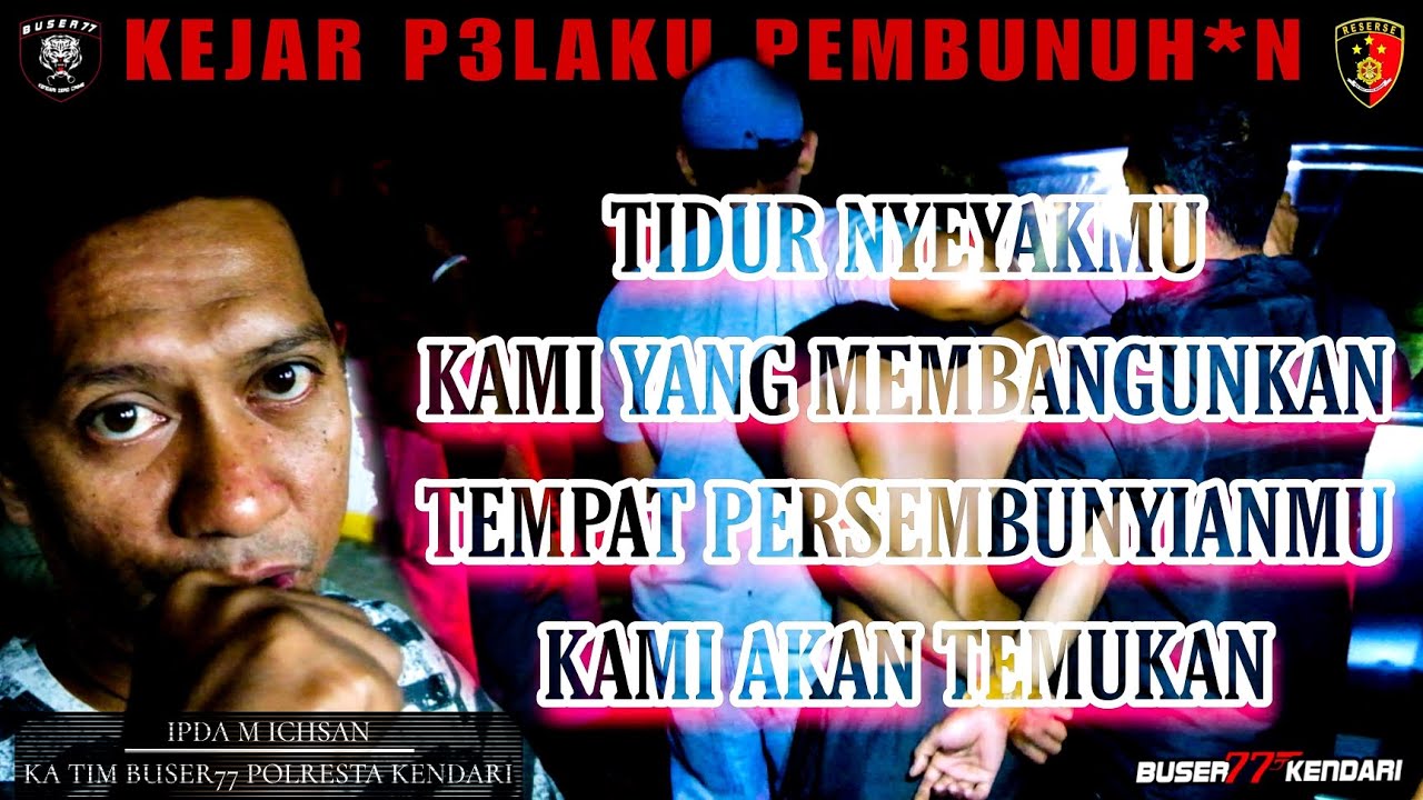 BURON SEBULAN‼️Pelaku Pembunuh4n di Sari Laut Ditemb4k Polisi - BUSER77 KENDARI