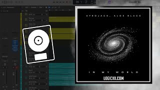 Afrojack & Aloe Blacc - In My World Logic Pro Remake (Dance Pop