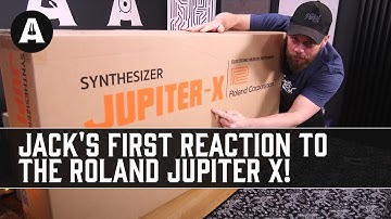Unboxing The Roland Jupiter X Synthesizer! (With Jack