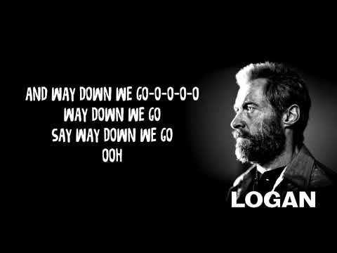 Kaleo   Way Down We Go Lyrics Logan Trailer #2  Soundtrack 2017