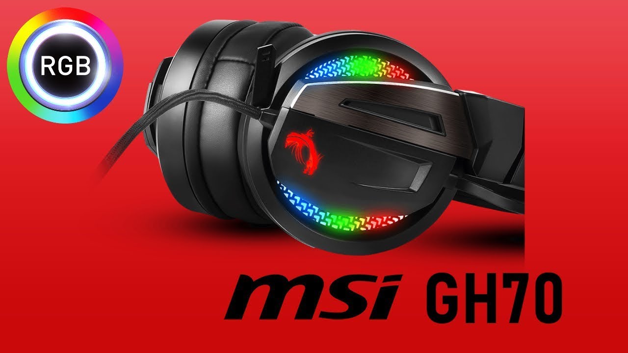 UNBOXING MSI GH70 Gaming Headset 7.1 surround! YouTube