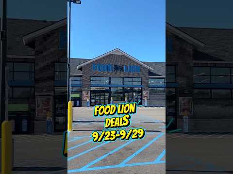 Food Lion Grocery Deals for 9/23-9/29
