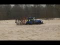 New holland t7 saving 7 horses during flooding 2015