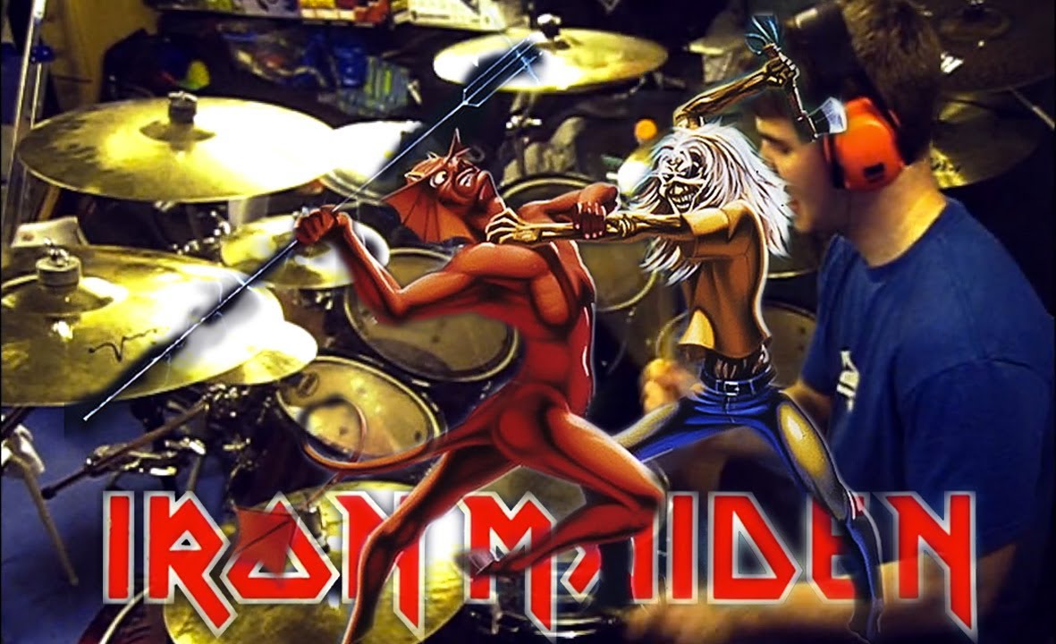 Run to the Hills Drum Cover Iron Maiden HD YouTube