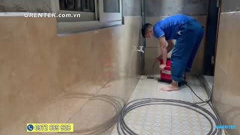 Dịch vụ thông cống nghẹt - hút hầm cầu tại Khánh Hoà - Urentek