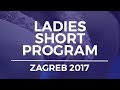 Sofia SAMODUROVA RUS-  Ladies Short Program   ZAGREB 2017