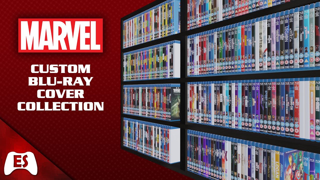 My Marvel / MCU Custom Blu-ray Cover Collection - YouTube