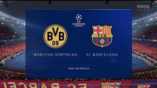Borussia Dortmund vs Barcelona Gameplay | UCL Full Match | EA Sports FC
