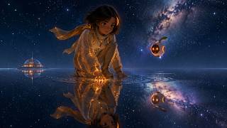 The Mirror Sea ✨ Where Sky and Water Become One | Cozy Sci-Fi Ambience screenshot 4