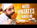 🍟 ÇITIR PATATES KIZARTMASI TARİFLERİ 🤤(Cips, Parmak, Akordiyon) - Unlost Mutfak #4