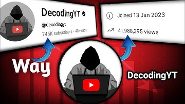 How @decodingyt Cracked YouTube Algorithm @Algrow @TubeSenseiofficial @RealGrowYT