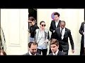 Kendall Jenner and Jared Leto leaving Chanel Fashion Show in Paris