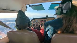 [FLYING A REAL PLANE]Flying a Cessna 172 for my Birthday, Feb 26, 2024
