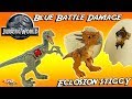 Jurassic world figurine blue battle damage raptor eclosion stiggy dinosaure jouets mattel noel