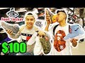 $100 FOOTLOCKER CHALLENGE!! BACK TO SCHOOL FIRE!