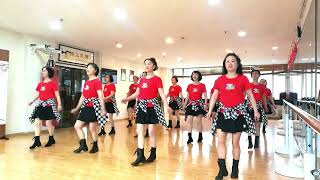 Levitating - Line Dance ( Demo & Walk Through )