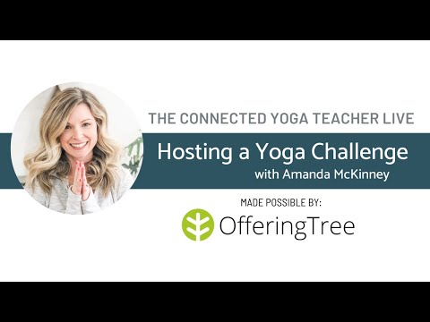 Hosting a Yoga Challenge with Amanda McKinney