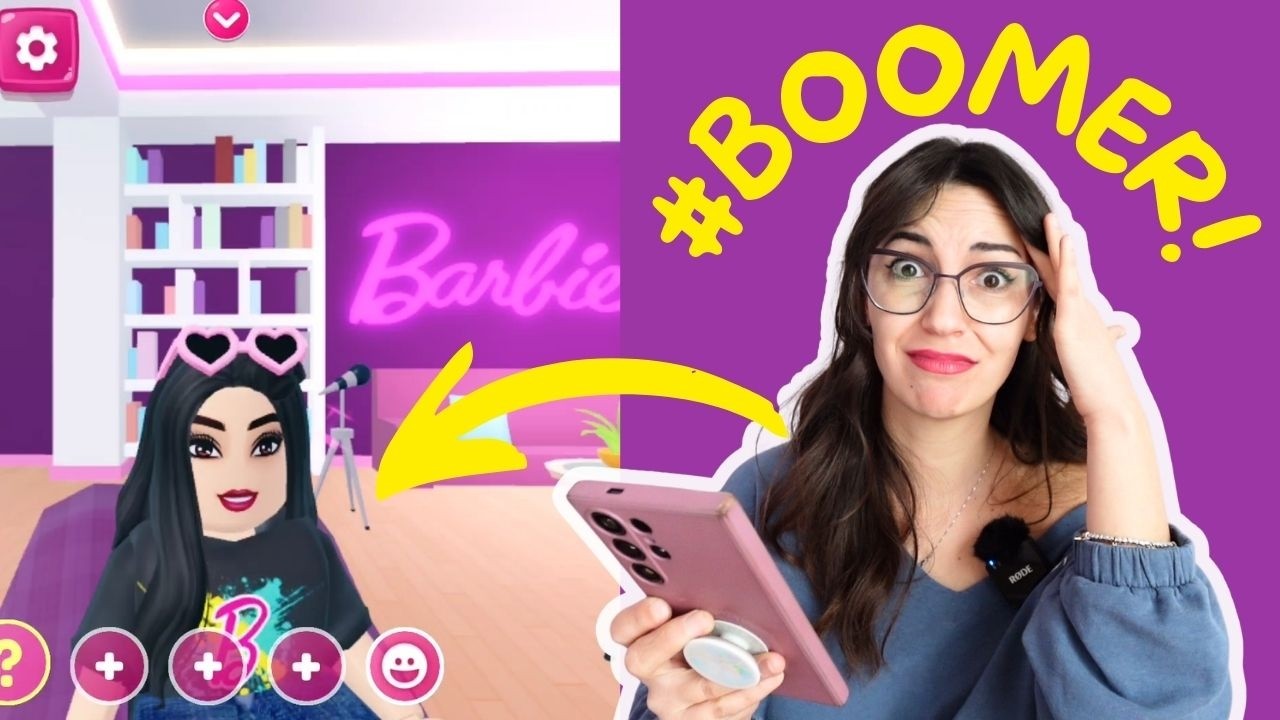 UNA BOOMER CHE GIOCA A ROBLOX BARBIE PER LA PRIMA VOLTA!