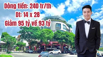 Không người quản lý giảm 95 tỷ xuống 93 tỷ nhà góc 48 Lê Thị Chợ dt 14x28 hầm 5 lầu