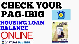 Pag-IBIG Online HOUSING LOAN Verification