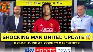 BREAKING NEWS SIR JIM RATCLIFFE HAVE OFFICIALLY WELCOME MICHAEL OLISE TO UNITED.