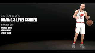 Rare builds NBA 2K23 Series vol. 103 Diming 3-level scorer