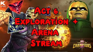 Act 6 Exploration Stream + 7.2 Beta Stream!