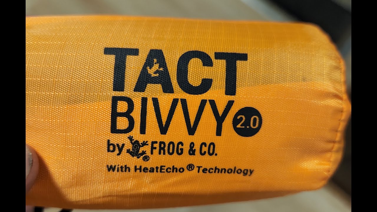 Survival Frog's Tact Bivvy 2.0 Emergency Sleeping Bag by Frog & Co ...