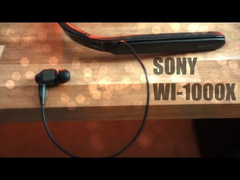 SONY WI-1000X | I HATE NECKBANDS.. BUT I LIKE THIS ONE