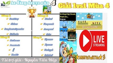 1/8 bán kết . CK giải ao làng mùa 4