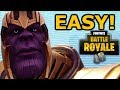 How to defeat thanos new modeinfinity gauntlet fortnite battle royale