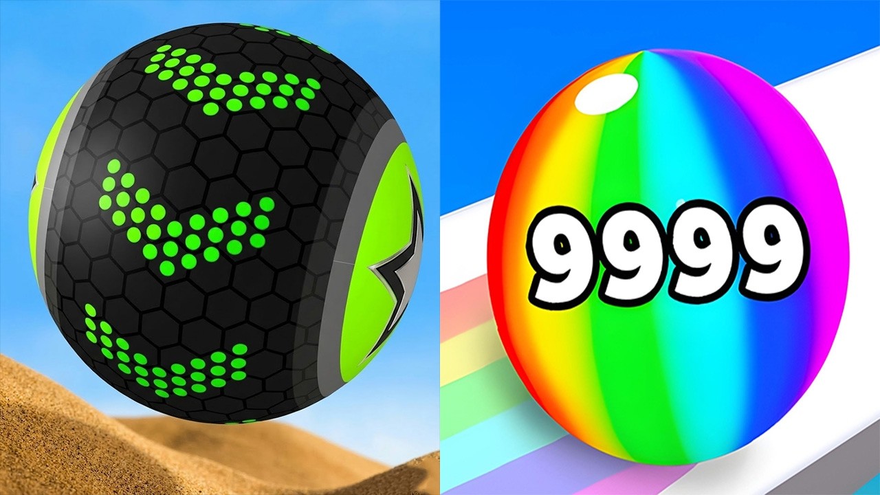 Going Balls VS Numbers Ball Blend Challenge - All Levels Gameplay Android iOS Ep 1