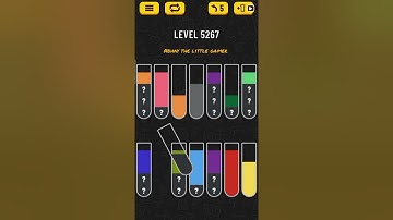 Water sort puzzle level 5267