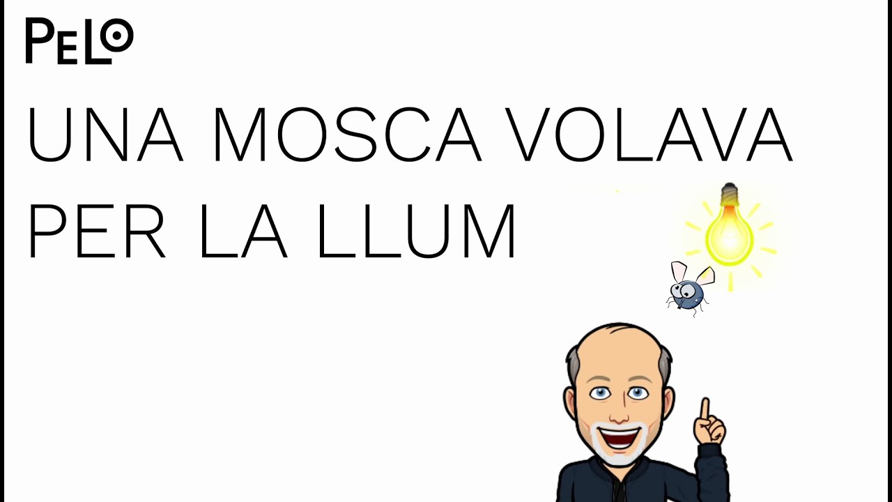 Una Mosca Volava Per La Llum UNA MOSCA VOLAVA PER LA LLUM - YouTube