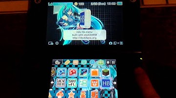 DSi Homebrew Menu working from CIA!