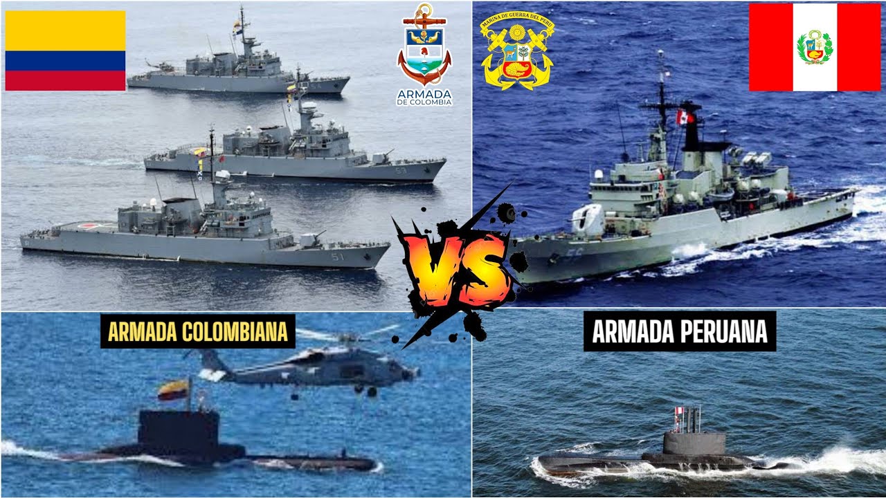 Marina de Guerra Peruana VS Armada Colombiana‼️🇵🇪⚔️🇨🇴