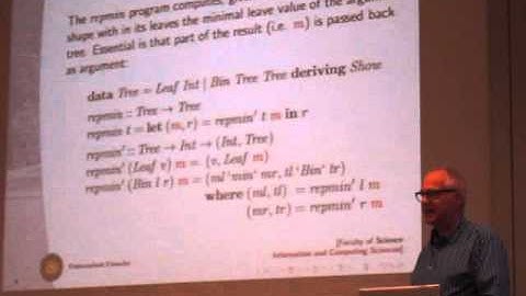 NL FP 2015 - Doaitse Swierstra - Towards more expressive Existential Types: Polymorphic Contexts