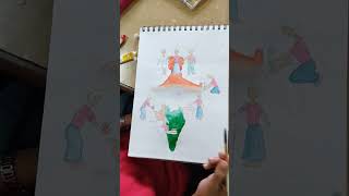 Painting Competition on Prerana Utsav || VIKSIT BHARAT #viksitbharat2047