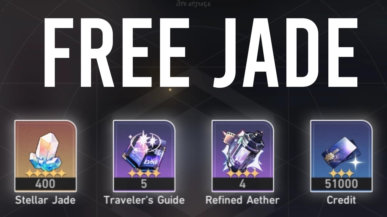 FREE 400 STELLAR JADE IN HONKAI STAR RAIL - GET IT FAST 