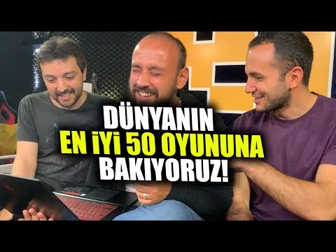 DÜNYANIN EN İYİ 50 OYUNU SEÇİLDİ?!!