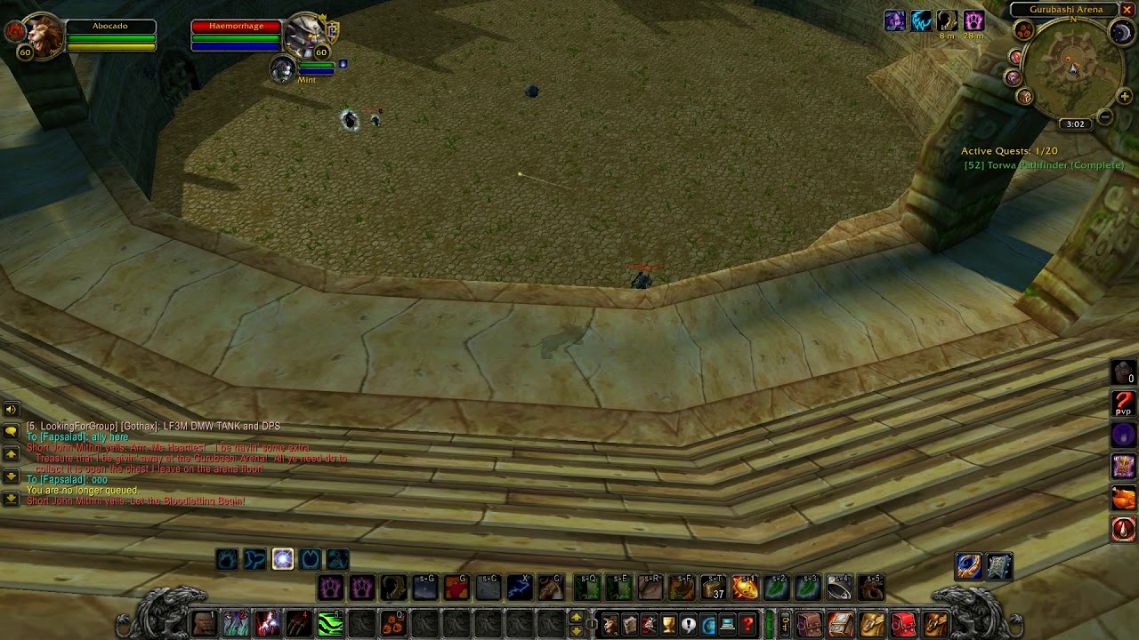 Gurubashi Arena classic wow YouTube